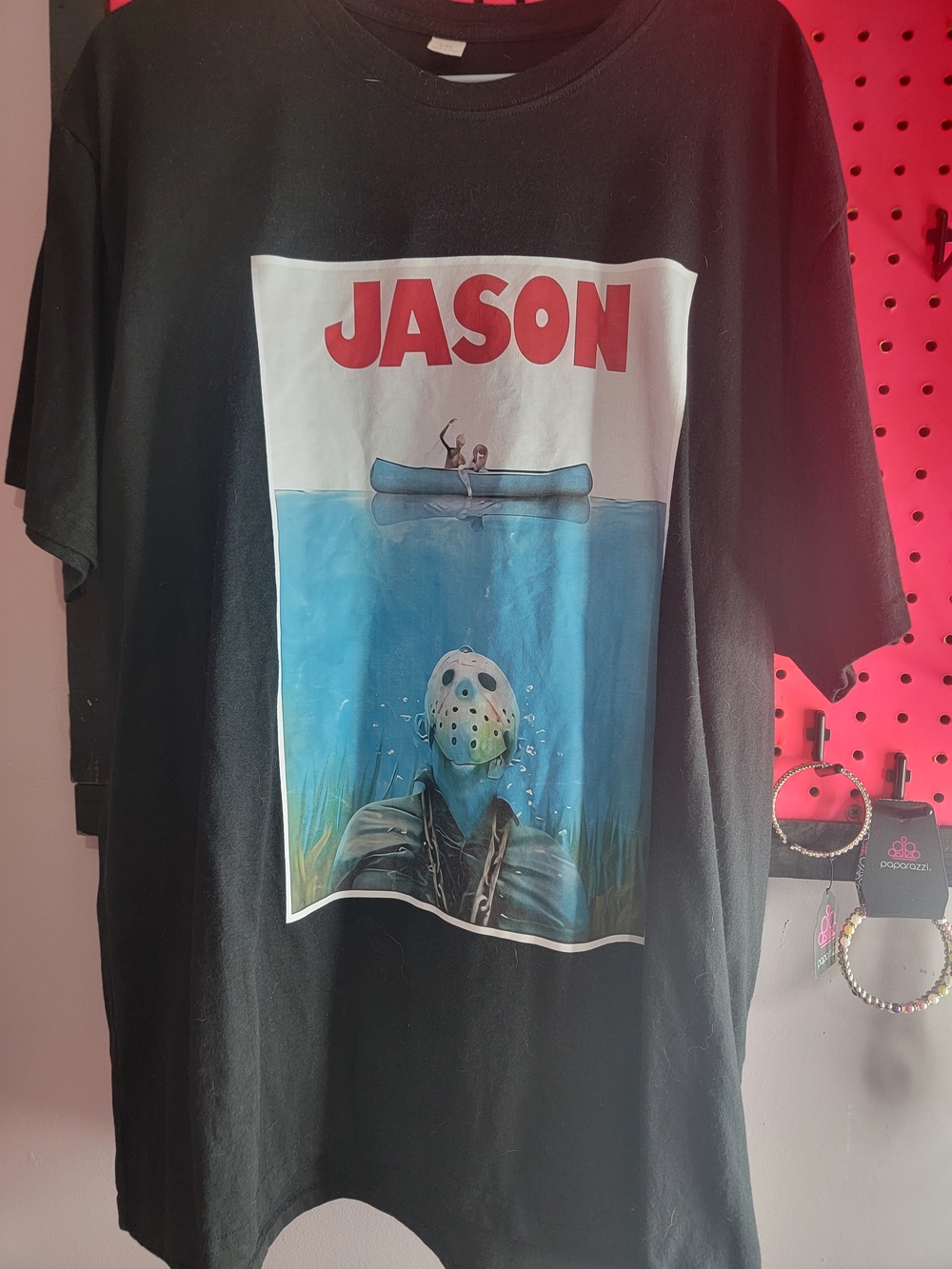 Jason Graphic Black Men's T-Shirt